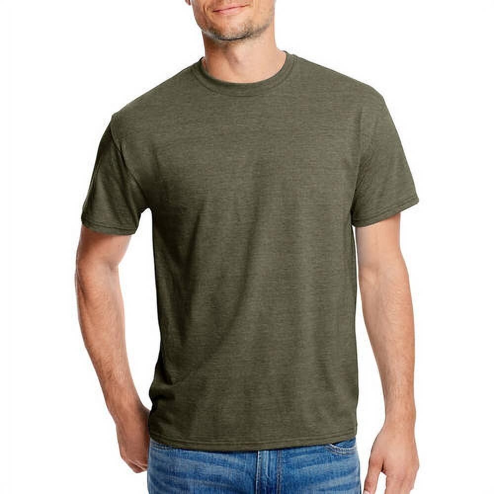 DSG Men's Small Green Movement Short Sleeve Athletic Athleisure T-Shirt J12-12